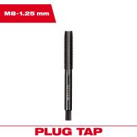 M8 1.25 mm Straight Flute Plug Tap