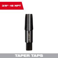 3/8in. 18 NPT Straight Flute Taper