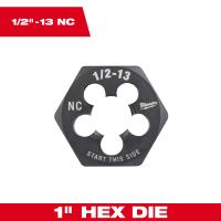 1/2in. 13 NC 1 Inch Hex Threading D