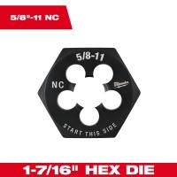 0.625in. 11 NC 1 7/16in. Hex Thread