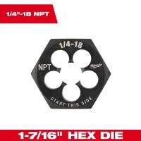 1/4in. 18 NPT 1 7/16in. Hex Threadi