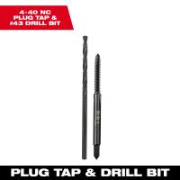 4 40 NC Straight Flute Plug Tap & N