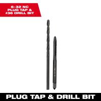 6 32 NC Straight Flute Plug Tap & N