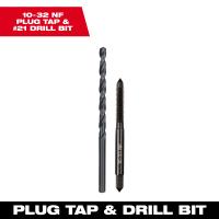 10 32 NF Straight Flute Plug Tap &