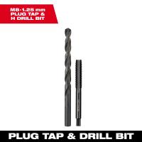 M8 1.25 mm Straight Flute Plug Tap