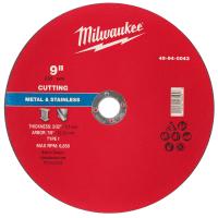 9"x3/32"x7/8" T1 Metal Cut Off Wheel