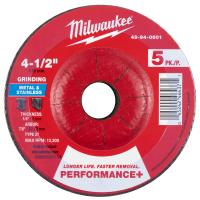 5pk 4.5"x1/4"x7/8" Perf Plus T27 Metal