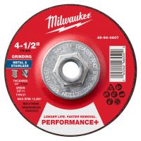 4.5"x1/4"x5/8"-11 Perf Plus T27 Metal