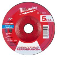 5pk 5"x1/4"x7/8" Perf Plus T27 Metal