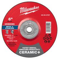 6"x1/4"x5/8"-11 Ceramic+ T27 Metal