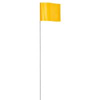 (5) 100Pk Yellow Stake Flag