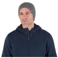 Lined Skull Beanie-Gray