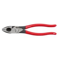 9" LINEMAN'S PLIERS W/RED HANDLE