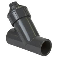1/2 PVC Y-CHECK VALVE SOC E