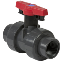 2.5 PVC TU2K IND BALL VALVE