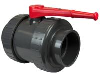 6 PVC TU2K IND BALL VALVE S