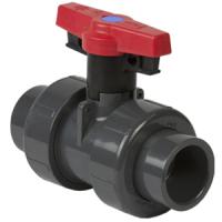 2.5 PVC TU2K IND BALL VALVE
