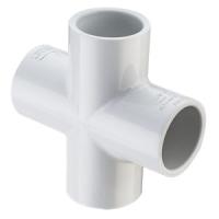 1/2 SCH 40 PVC CROSS