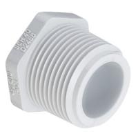 1/2 SCH 40 PVC PLUG THD