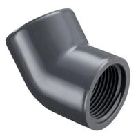 1-1/2 SCH80PVC 45 ELL THD
