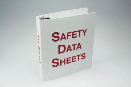 1.5" SDS PLASTIC BINDER
