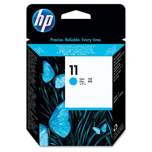 HP 11 Printer printhead - 1 x cyan , Yield: 24,000 PAGES