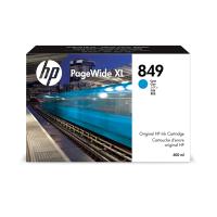 HP 849 400-ml Cyan PageWide XL 3900  Ink Cartridge