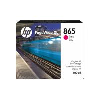 HP 865 500ml Magenta PageWide XL Ink Cartridge