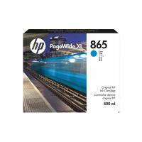 HP 865 500ml Cyan PageWide XL Ink Cartridge