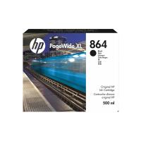 HP 864 500ml Black PageWide XL Ink Cartridge
