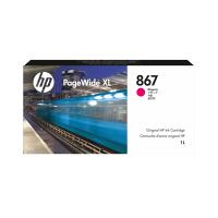 HP 867 1L Magenta PageWide XL Ink Cartridge