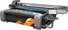 Fluid Color Flatbed Series printer