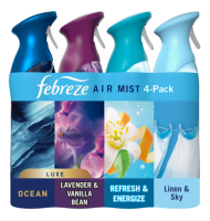 Febreze Air Effects Air Freshener Spray, Mixed Scent, 4 ct., 35.2 oz.