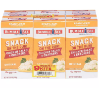 Bumble Bee Snack On The Run Chicken Salad Kits, 3.5 oz., 9 pk.
