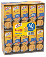 Lance Toasty Peanut Butter Sandwich Crackers, 1.29 oz., 40 pk.