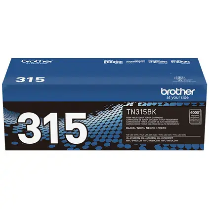 Brother High Yield Black Toner Cartridge (TN315BK)