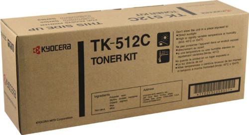 TK-512C Kyocera Cyan Toner For FS-C5020/25/30
