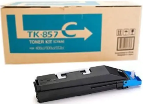 TK-857C Kyocera Cyan Toner For TASKalfa  400CI/500CI