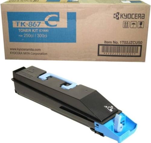 TK-867C Kyocera Cyan Toner For TASKalfa  250CI/300CI