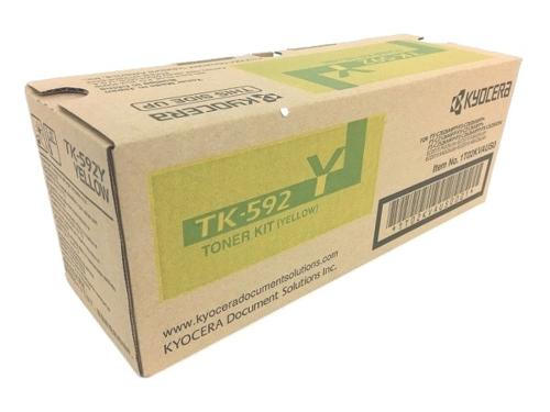TK-592Y Yellow toner for FS-C2126 C2026 C5250DN  C2626 C2526 P6026cdn  M6526 M6026