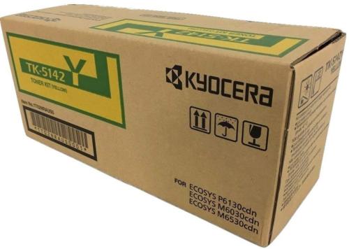 Kyocera TK-8327Y OEM Yellow Toner Cartridge – 18,000 Page Yield