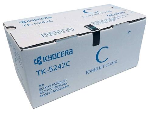 Kyocera TK-5196C OEM Cyan Toner Cartridge – 30,000 Page Yield