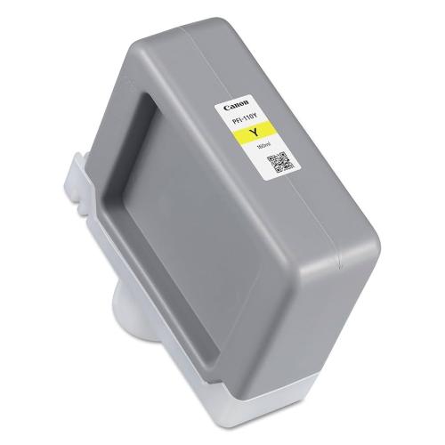 Canon PFI-110Y Yellow Pigment Ink Tank (160?mL)