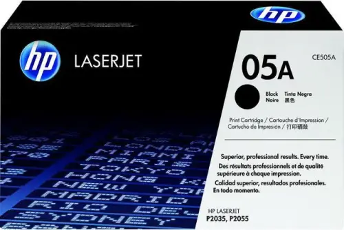 HP 05A Black Toner Cartridge (CE505A)