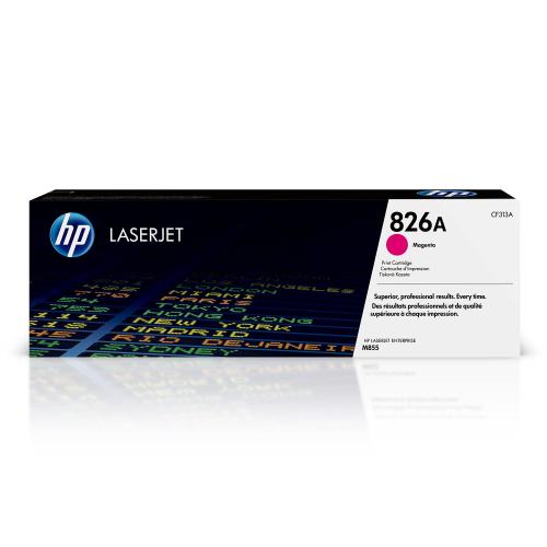 HP 826A MAGENTA TONER FOR M855XH