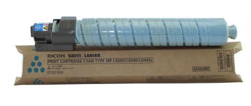 Type MP C4500/C4540/LD445c Cyan Print Cartridge (841345)