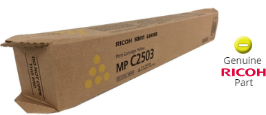 Ricoh MP C2503 Yellow Toner Cartridge (841922)