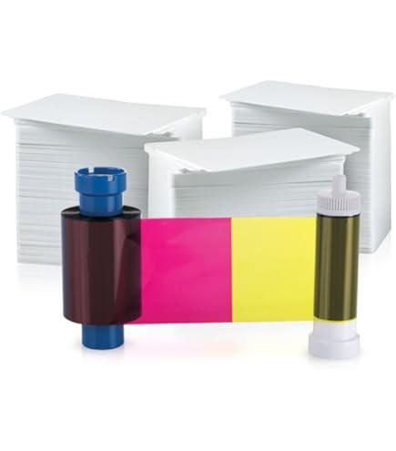 YMCKOK – Full-Color Ribbon with Two Black Panels & Overlay – OEM