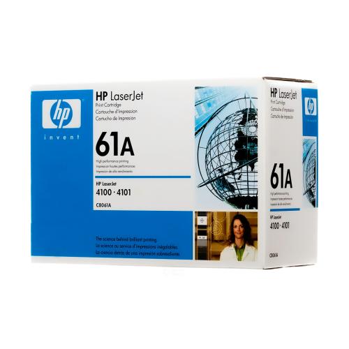 HP C8061A (61A) Black Toner Cartridge – LaserJet 4100 Series