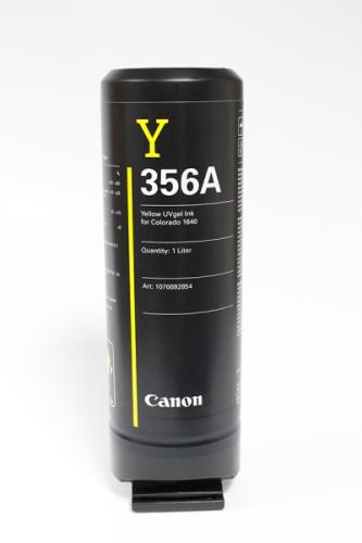 Canon UVgel 356A Yellow Ink (1965C024AA) — 2×1 L Bottles